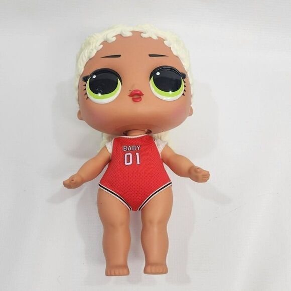 MGA LOL MC Swag 11" Big Baby Sister Large Head Vinyl Fashion Baby Doll 2021 - Picture 3 of 6